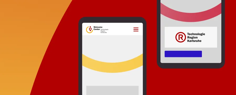 UX design teaser for the TechnologieRegion Karlsruhe