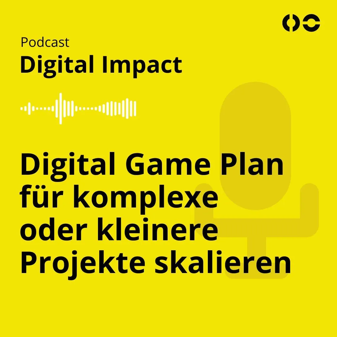 Titelbild: Digital Game Plan für Projekte skalieren