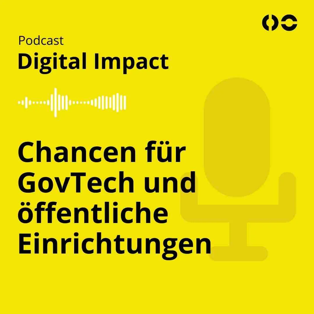Titelbild: Digitale Transformation GovTech