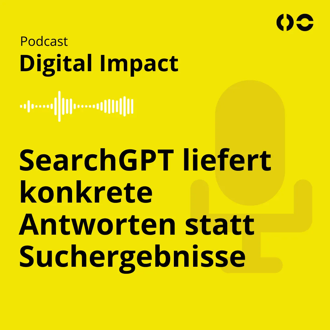 Titelbild: Konkrete Antworten mit SearchGPT