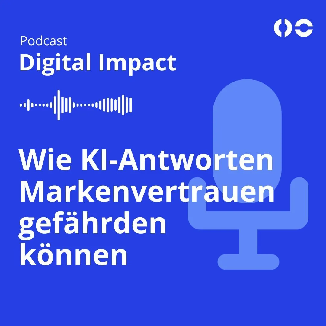Titelbild: Wie KI-Antworten Markenvertrauen gefährden